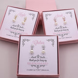 Eve Pearl CZ Jewelry Set