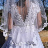 Lace Edge Communion Veil