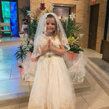 Lace Edge Communion Veil