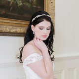 Cheyenne Crystal Wedding Headband