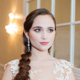 Nala Dramatic Long Earrings