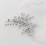 White Crystal Hair Clip