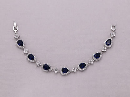 Kensley Sapphire Blue Earrings