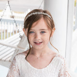 Sophia Pearl Flower Girl Tiara
