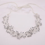 Reese Crystal Wedding Vine Headband