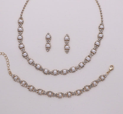 Becca Bridesmaids Pearl Jewelry Set
