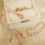 Tulips CZ Jewelry Set