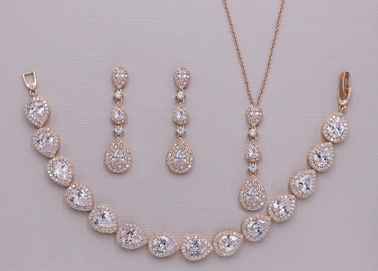 Mandy CZ Jewelry Set