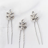 Belinda Crystal Hairpin Set Set of 3