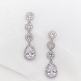Jenny Long Wedding Earrings