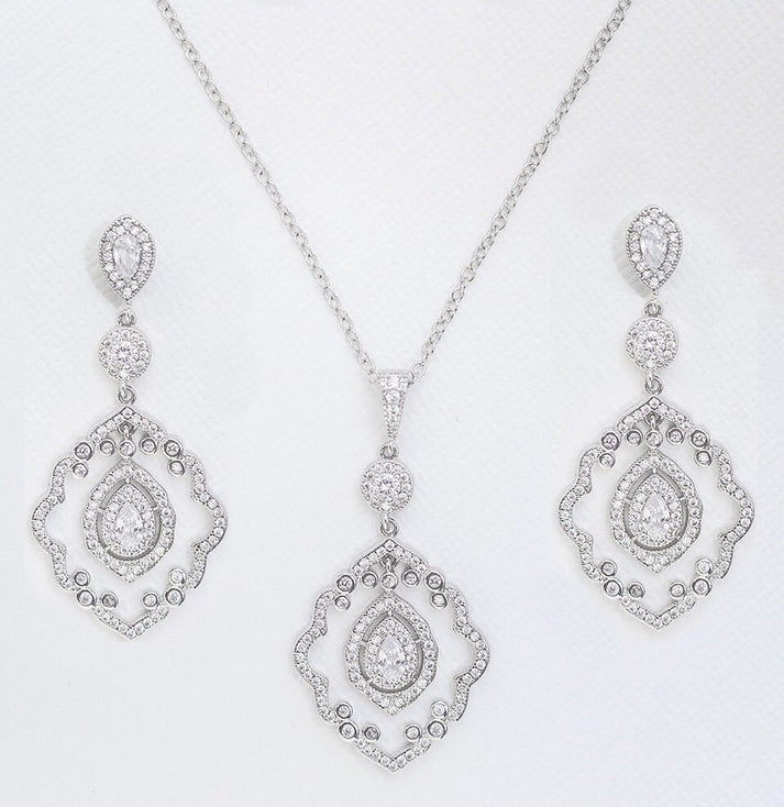 Joslyn Chandelier Jewelry Set