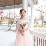 Beaded Edge Communion Veil