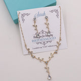 Carla Rhinestone Vine Bridesmaids Set