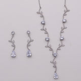 Susan CZ Vine Jewelry Set