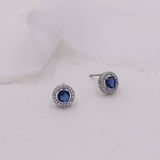 Karina Sapphire Blue Jewelry Set
