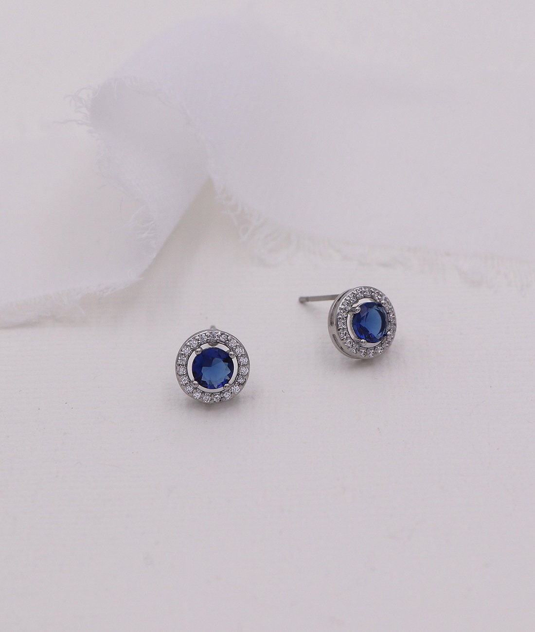 Karina Sapphire Blue Jewelry Set