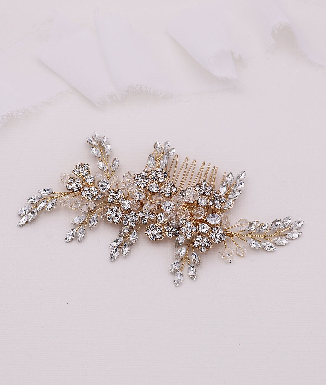 Railey Crystal Hair Comb