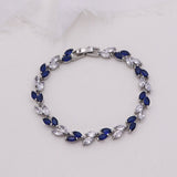 Evelyn Sapphire Blue Earrings