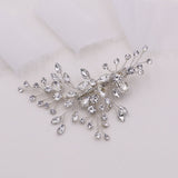 White Crystal Hair Clip