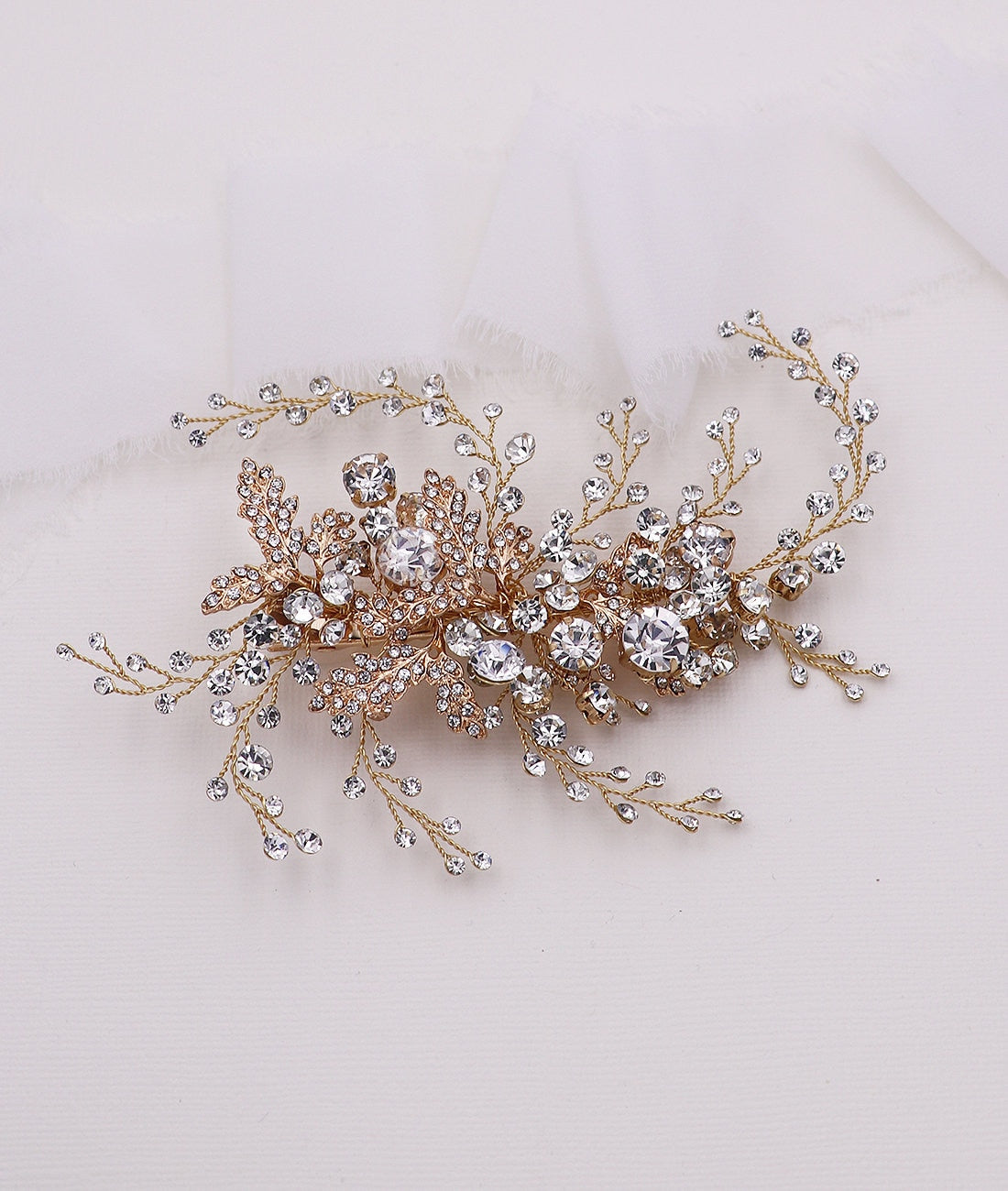 Alina Crystal Wedding Clip
