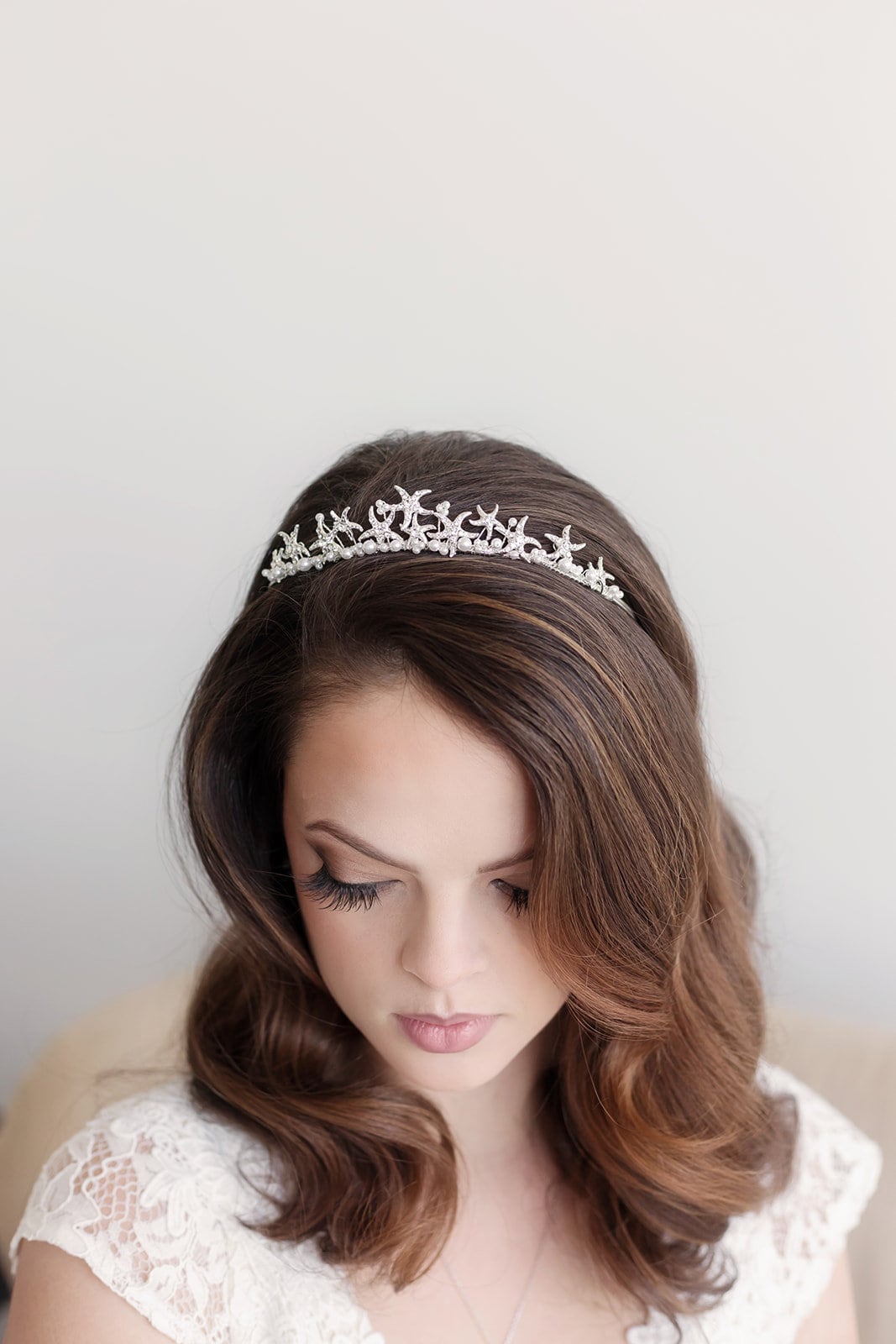 Bayley Bridal Wedding Starfish Tiara