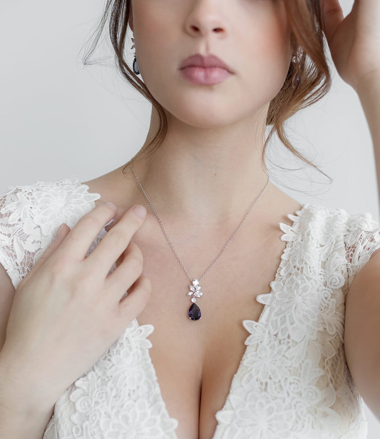 Natalia Sapphire Jewelry Set