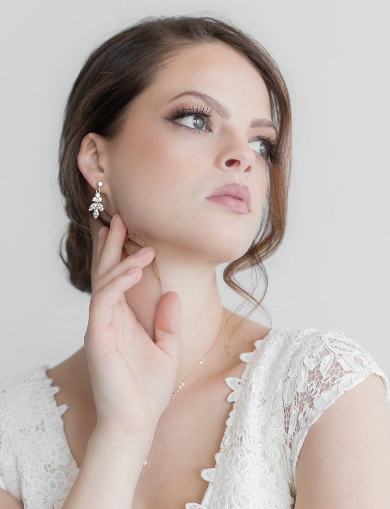 Leaf Drops Dangle Earrings