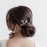 Candace Crystal Hairpin Set of 2