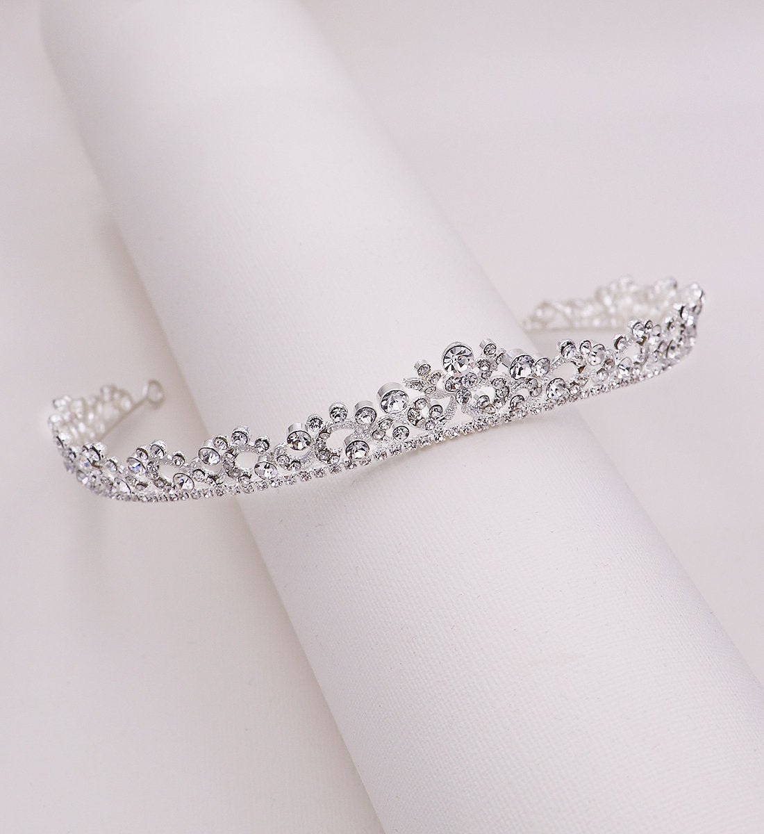 Kylar Crystal Wedding Tiara
