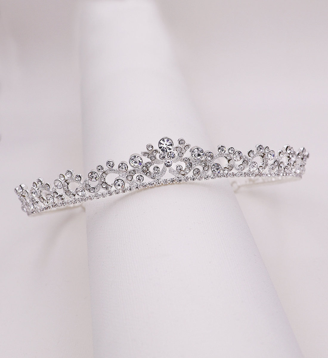 Kylar Crystal Wedding Tiara