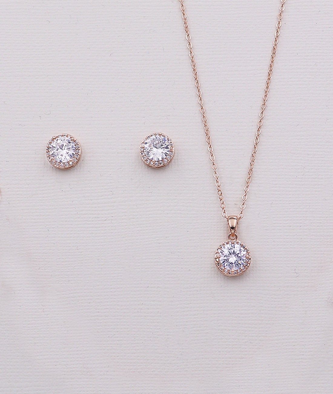 Ansley Halo Stud Earrings