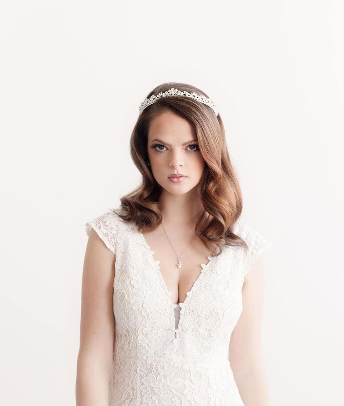 Kylar Crystal Wedding Tiara