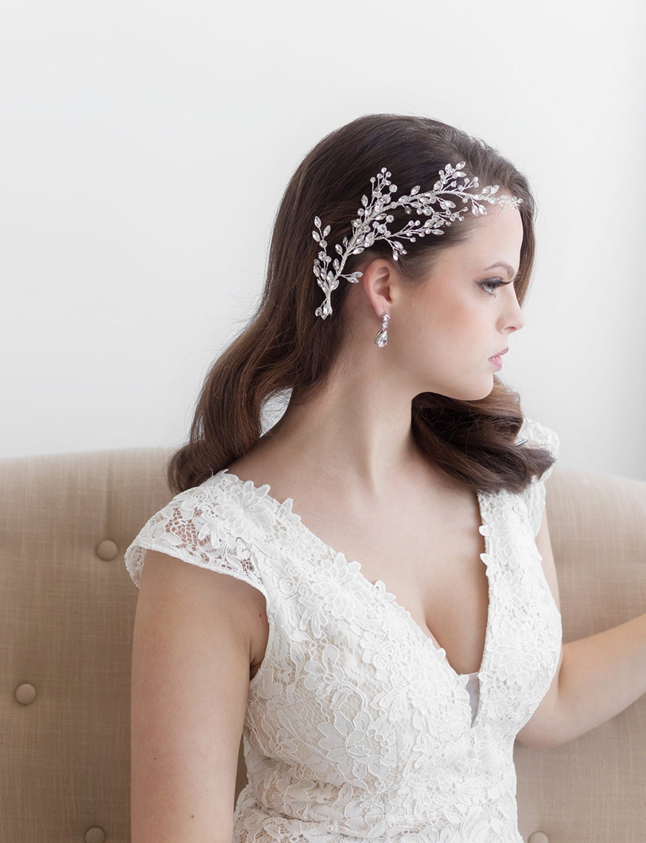Alice Crystal Hair Clip