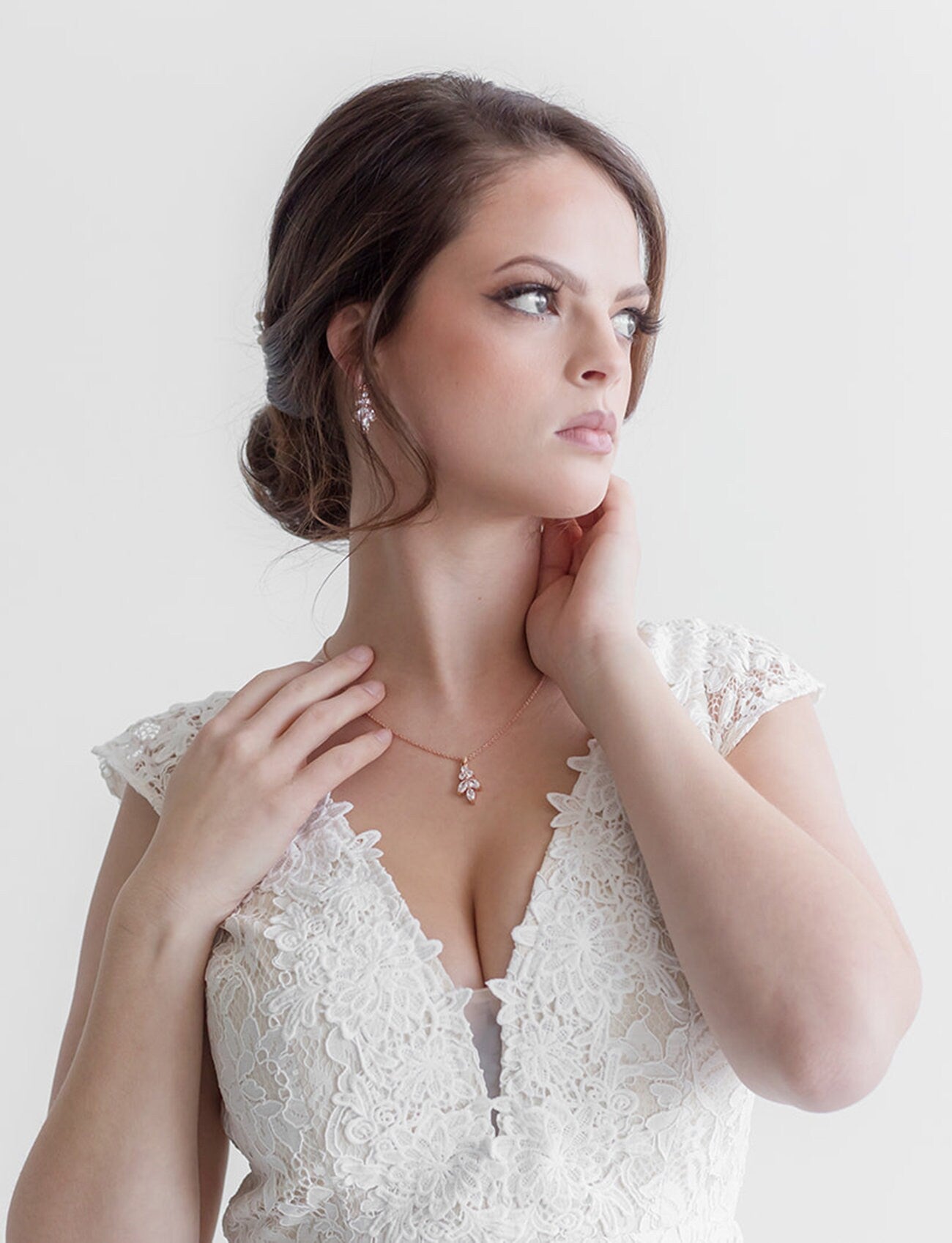 Leaf Drops Jewelry Set