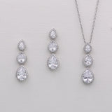 Marley Triple Teardrop Earrings