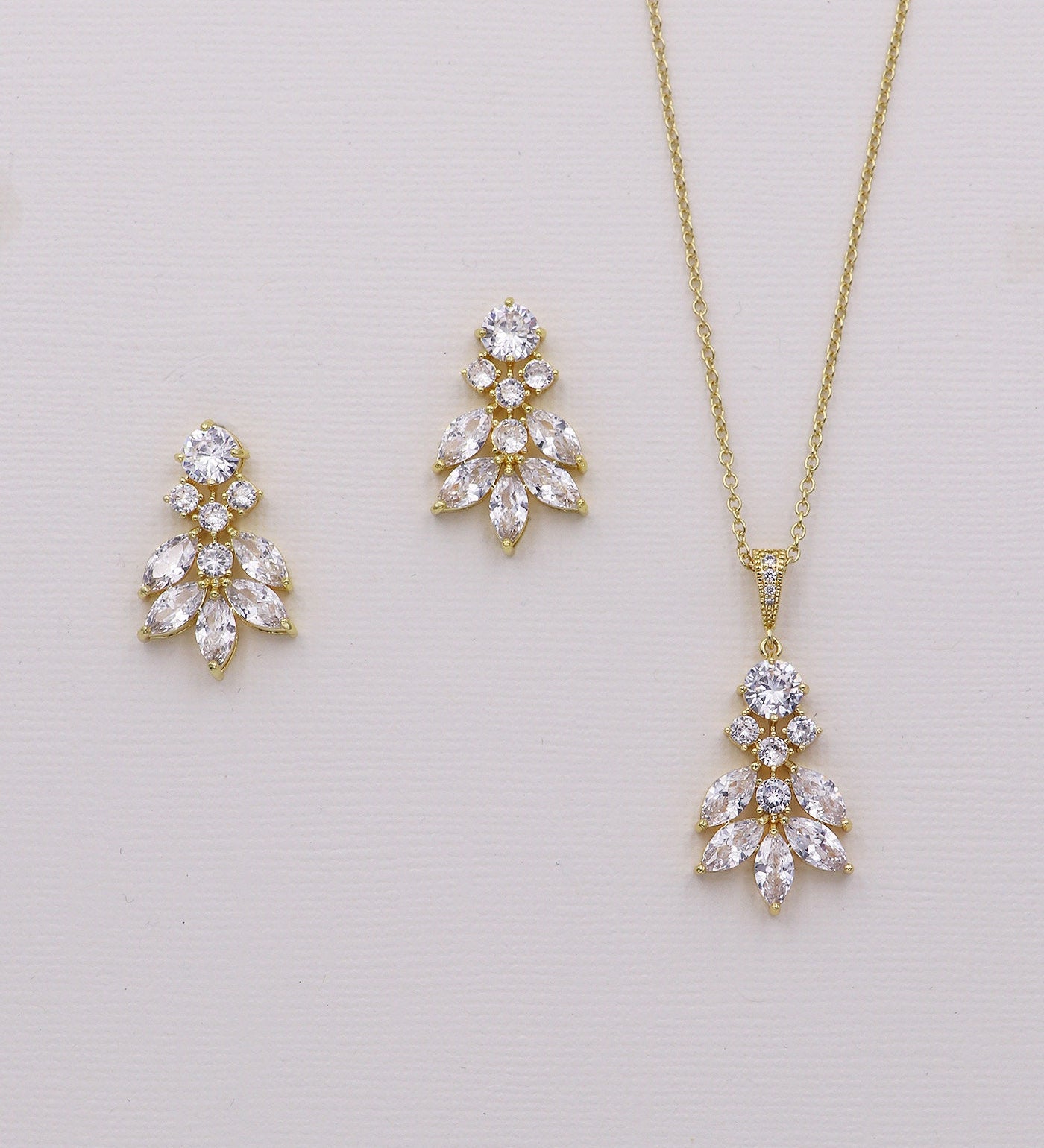 Stacey CZ Jewelry Set