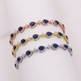 Avery Sapphire Blue Bracelet