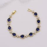 Avery Sapphire Blue Bracelet