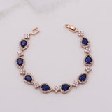 Avery Sapphire Blue Bracelet