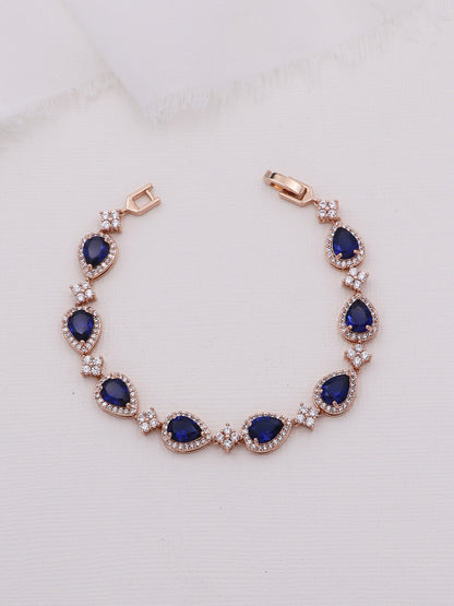 Avery Sapphire Blue Bracelet