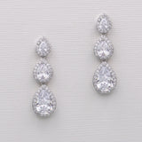 Marley Triple Teardrop Earrings