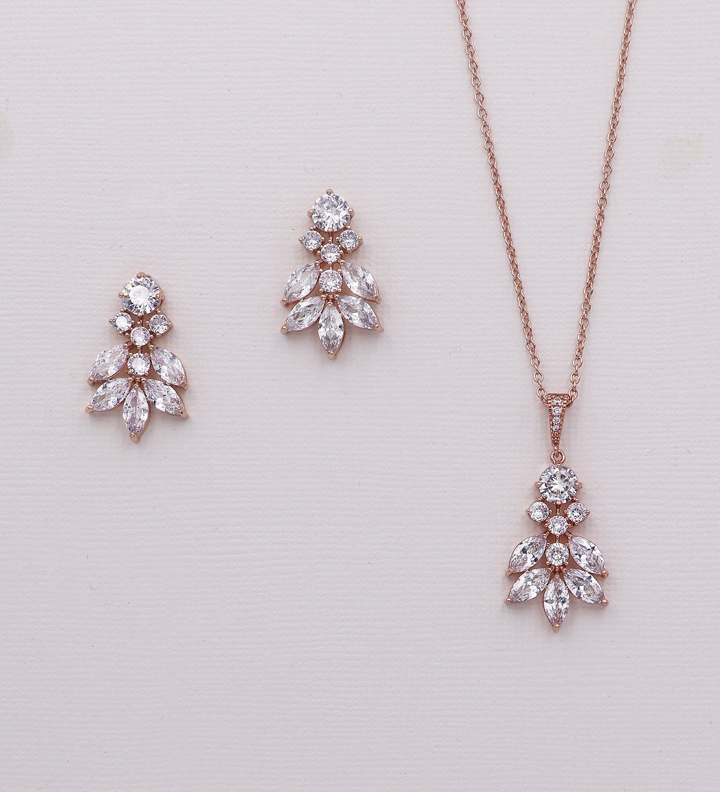 Stacey CZ Jewelry Set