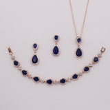Kensley Sapphire Blue Earrings