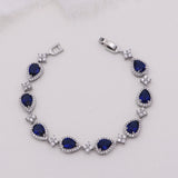 Avery Sapphire Blue Bracelet