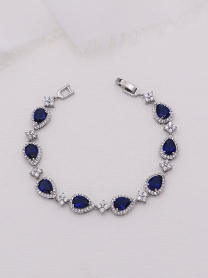Avery Sapphire Blue Bracelet