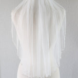 Beaded Edge Communion Veil