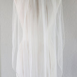 Pearl and Crystal Edge Wedding Veil