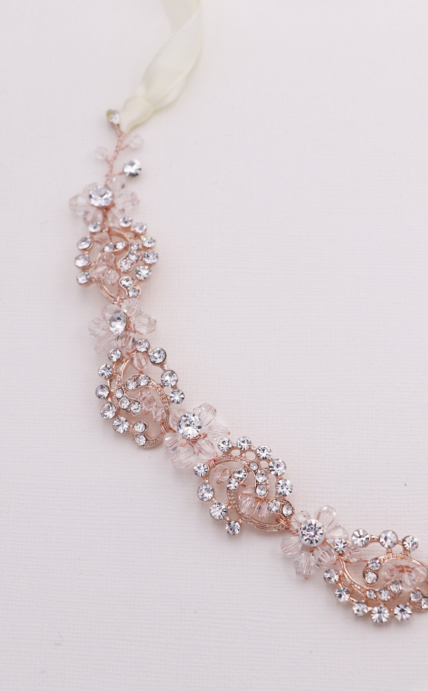 Malaya Crystal Wedding Headband