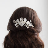 Rose Petals Flower Comb