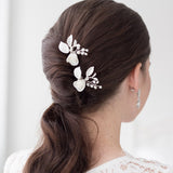 Rose Petals Flower Hairpin Set of 2